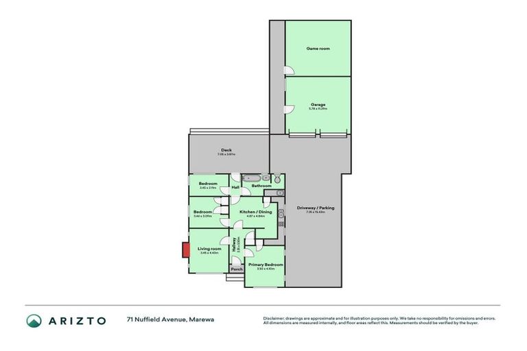 Photo of property in 71 Nuffield Avenue, Marewa, Napier, 4110