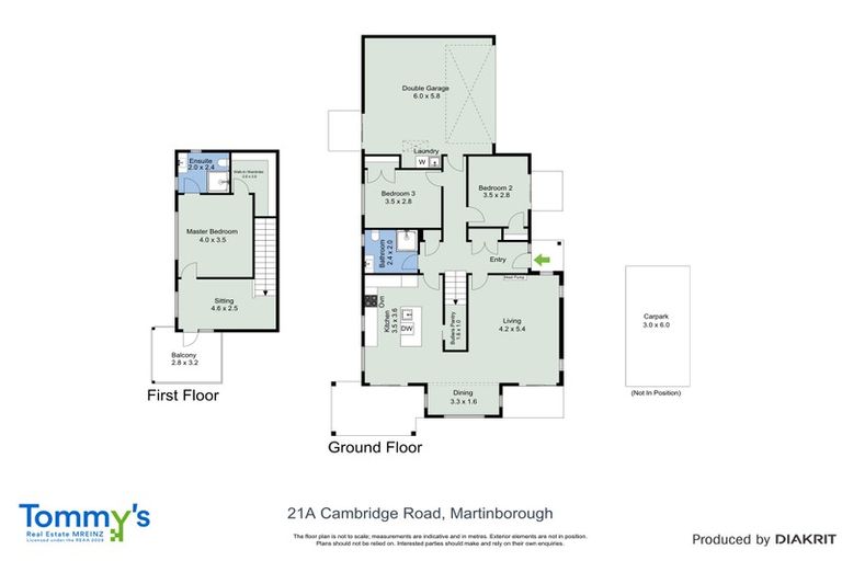 Photo of property in 21a Cambridge Road, Martinborough, 5711