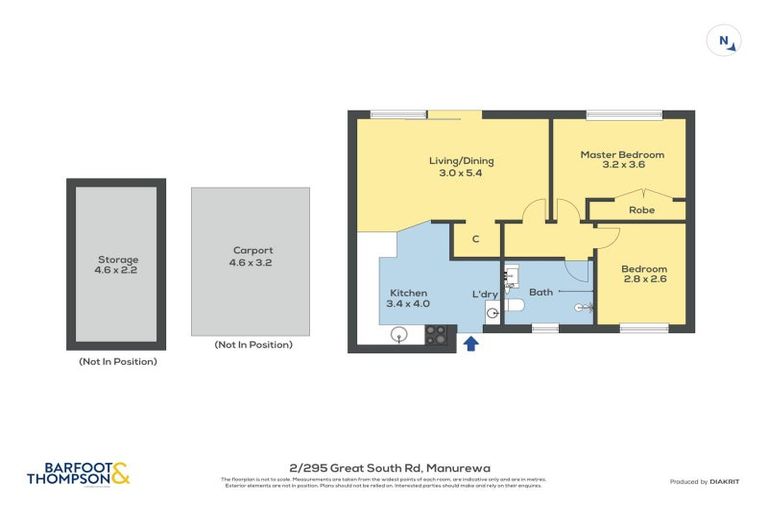 Photo of property in 2/295 Great South Road, Manurewa, Auckland, 2102