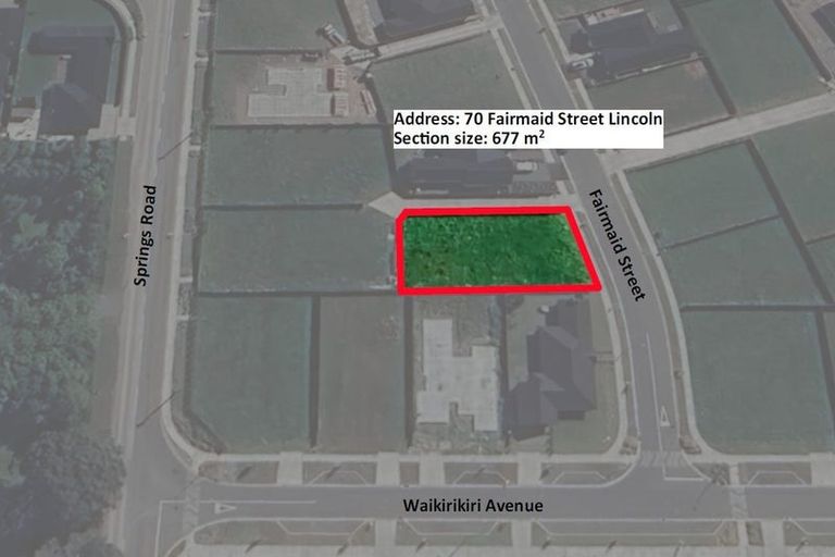 Photo of property in 70 Fairmaid Street, Lincoln, 7608