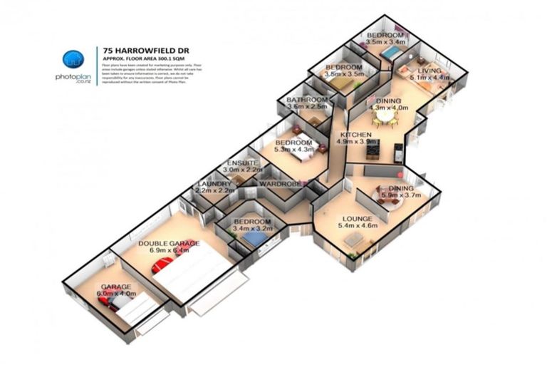 Photo of property in 75 Harrowfield Drive, Harrowfield, Hamilton, 3210