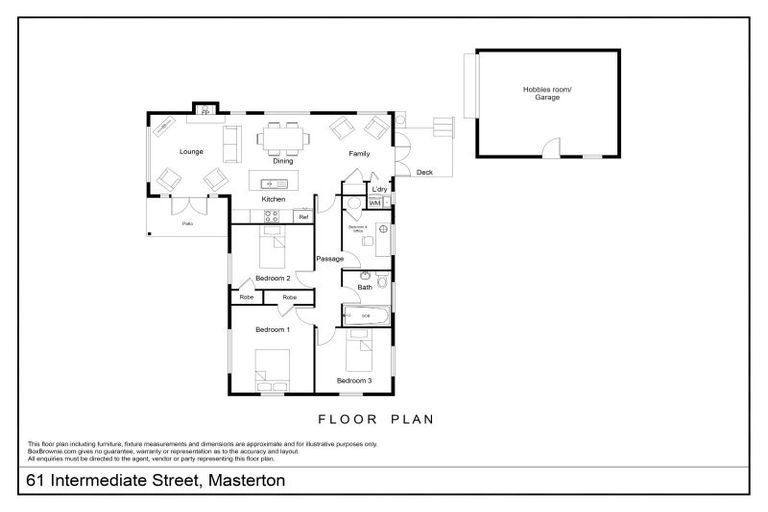 Photo of property in 61 Intermediate Street, Solway, Masterton, 5810