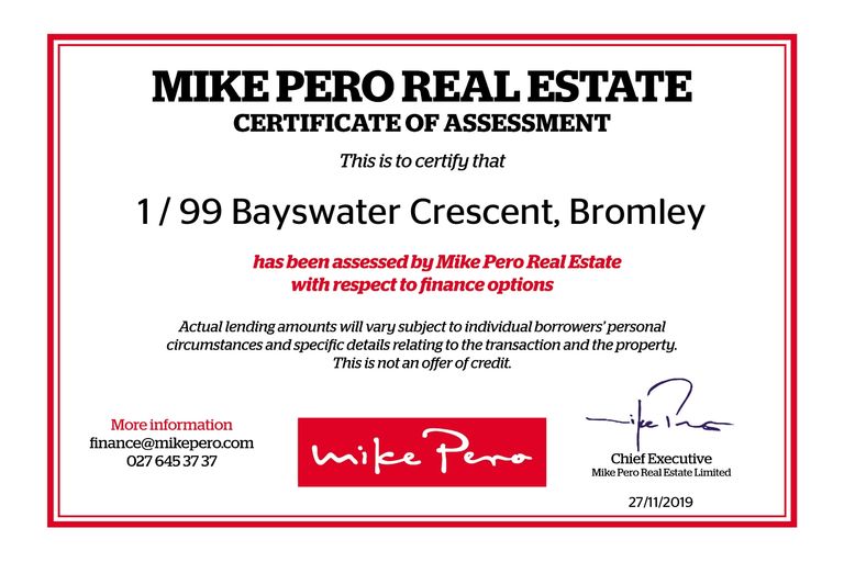 Photo of property in 1/99 Bayswater Crescent, Bromley, Christchurch, 8062