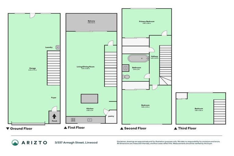 Photo of property in 3/337 Armagh Street, Linwood, Christchurch, 8011