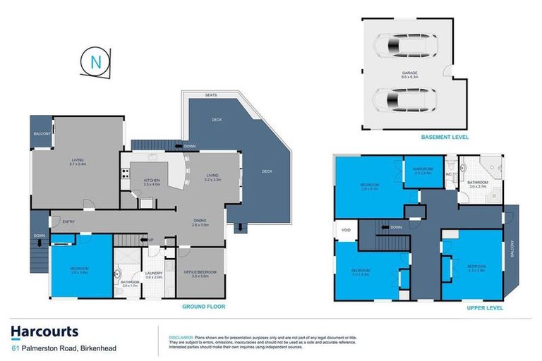 Photo of property in 61 Palmerston Road, Birkenhead, Auckland, 0626