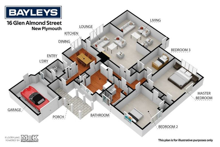 Photo of property in 16 Glen Almond Street, New Plymouth, 4310