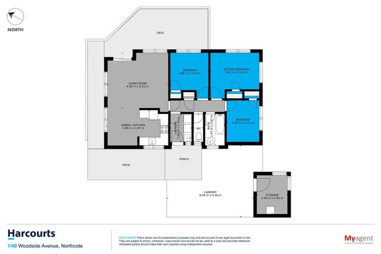 Photo of property in 1/38 Woodside Avenue, Northcote, Auckland, 0627