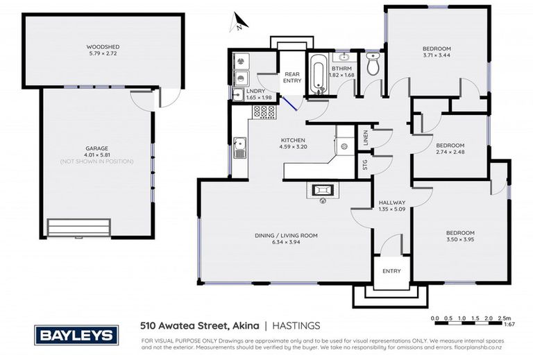 Photo of property in 510 Awatea Street, Akina, Hastings, 4122