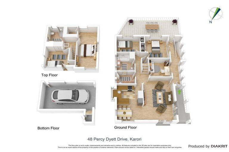 Photo of property in 48 Percy Dyett Drive, Karori, Wellington, 6012