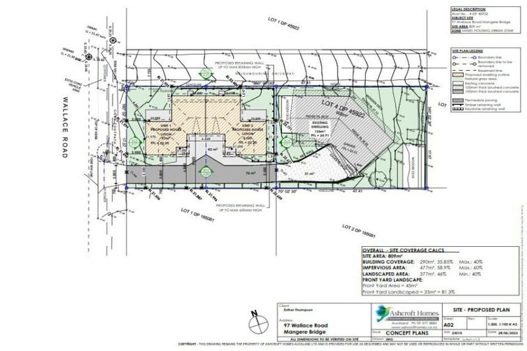 Photo of property in 97 Wallace Road, Mangere Bridge, Auckland, 2022