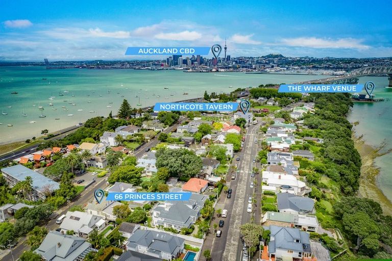 Photo of property in 66 Princes Street, Northcote Point, Auckland, 0627