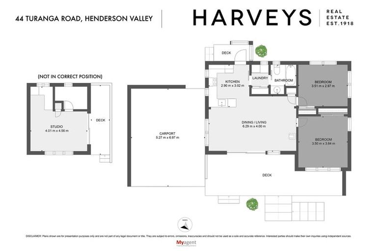 Photo of property in 44 Turanga Road, Henderson Valley, Auckland, 0612