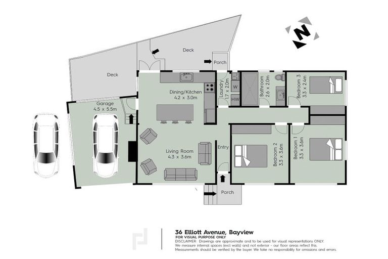 Photo of property in 36 Elliott Avenue, Bayview, Auckland, 0629