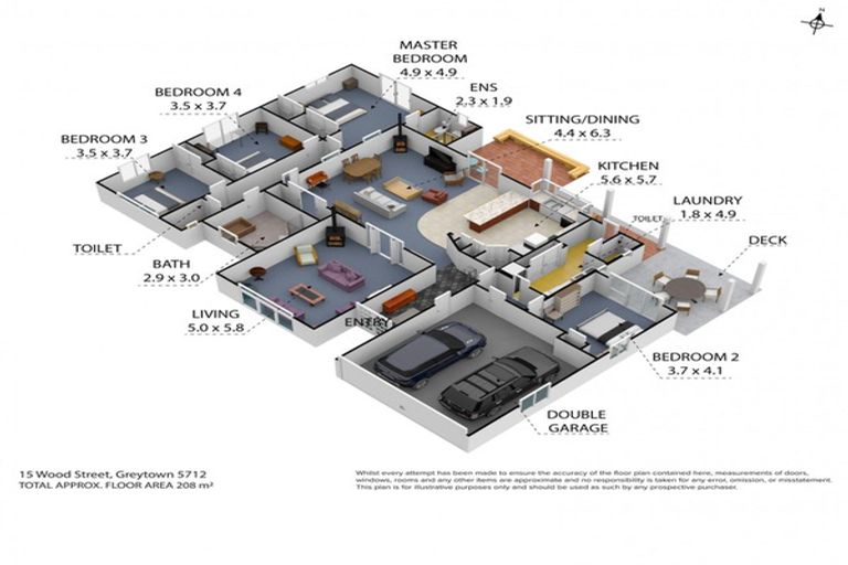 Photo of property in 15 Wood Street, Greytown, 5712