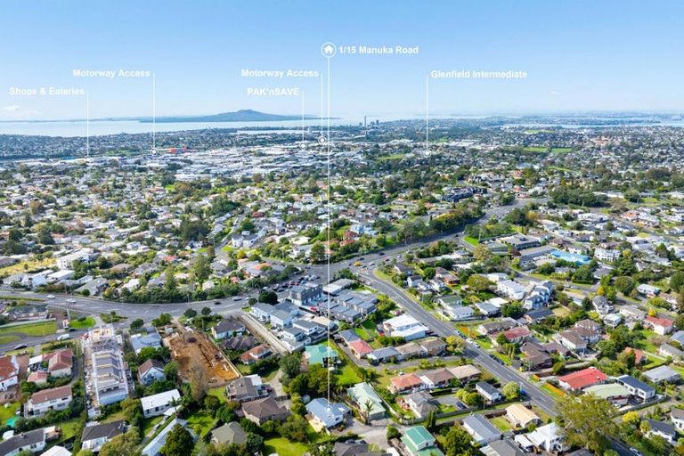 Photo of property in 1/15 Manuka Road, Bayview, Auckland, 0629