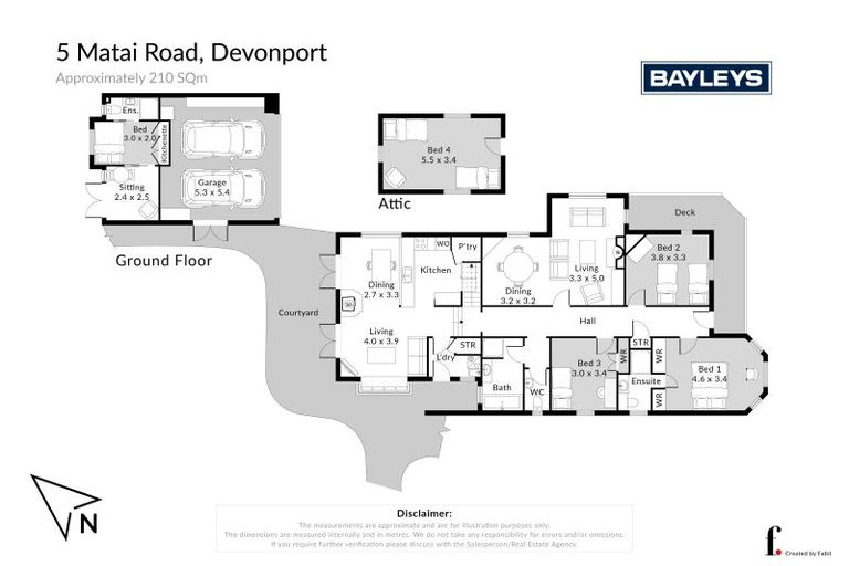 Photo of property in 5 Matai Road, Devonport, Auckland, 0624