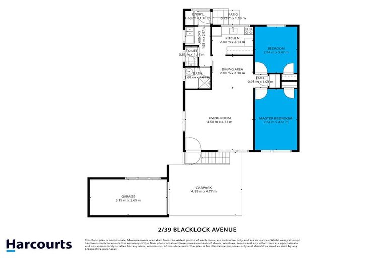 Photo of property in 2/39 Blacklock Avenue, Henderson, Auckland, 0612