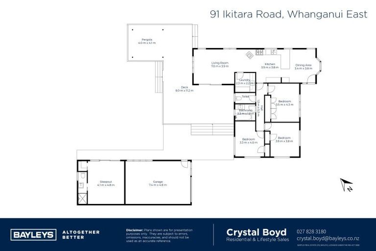 Photo of property in 91 Ikitara Road, Whanganui East, Whanganui, 4500