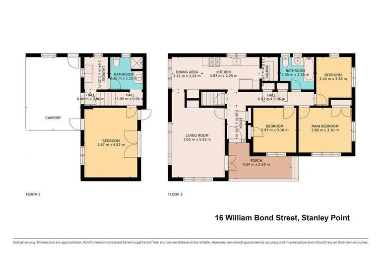 Photo of property in 16 William Bond Street, Stanley Point, Auckland, 0624