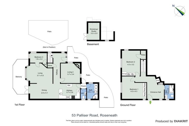 Photo of property in 53 Palliser Road, Roseneath, Wellington, 6011