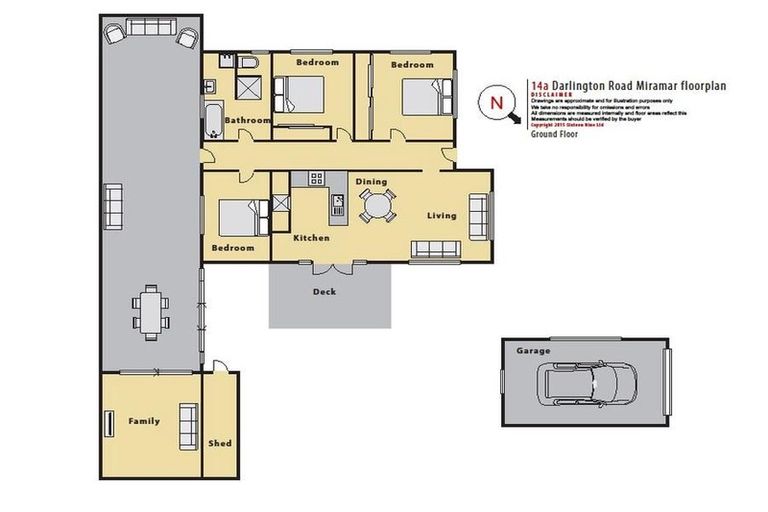 Photo of property in 14a Darlington Road, Miramar, Wellington, 6022