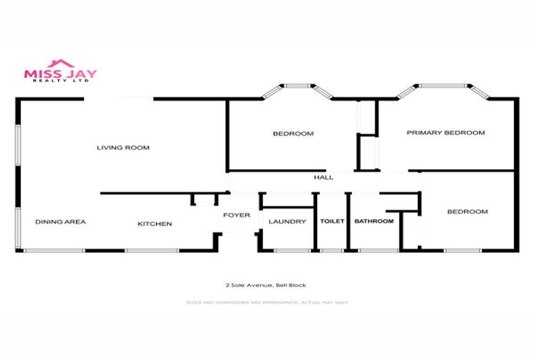 Photo of property in 2 Sole Avenue, Bell Block, New Plymouth, 4312