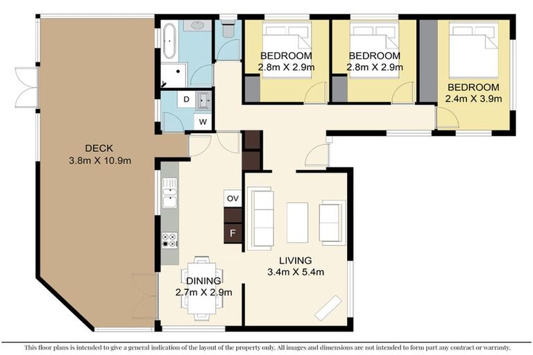 Photo of property in 22 Woburn Street, Mangere East, Auckland, 2024