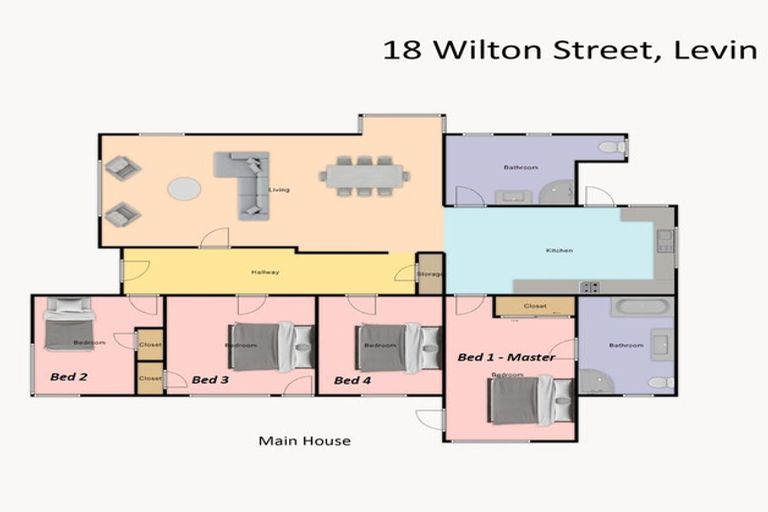 Photo of property in 18 Wilton Street, Levin, 5510