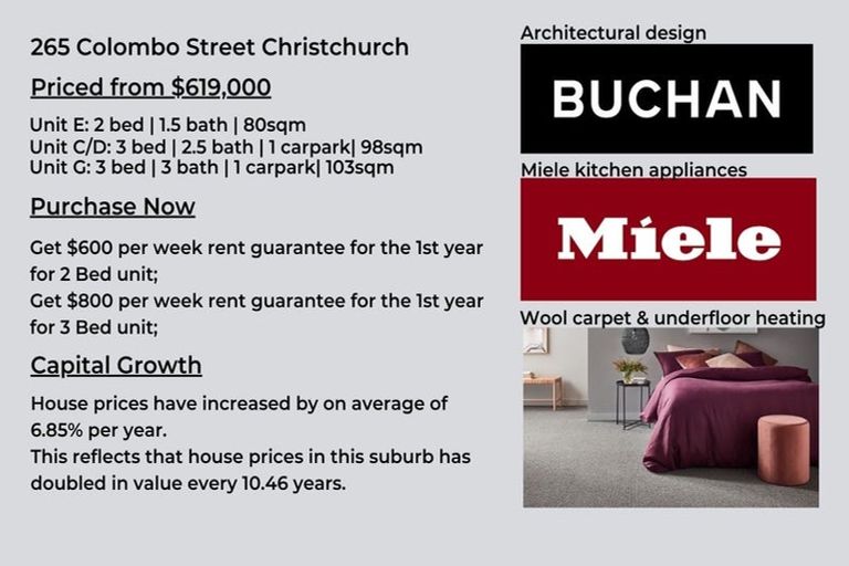 Photo of property in 2/265 Colombo Street, Sydenham, Christchurch, 8023