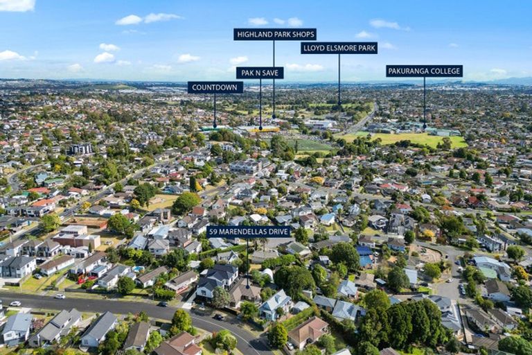 Photo of property in 59 Marendellas Drive, Bucklands Beach, Auckland, 2014