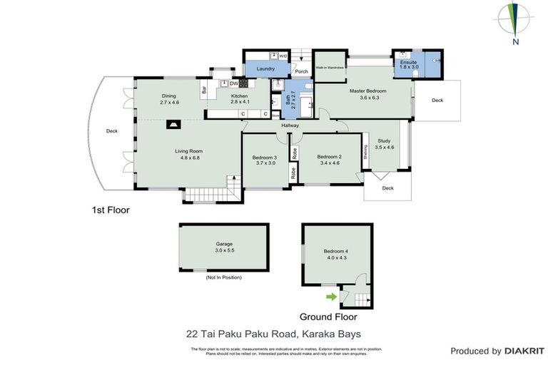 Photo of property in 22 Tai Paku Paku Road, Karaka Bays, Wellington, 6022
