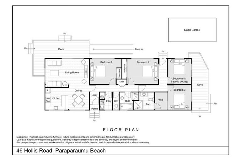 Photo of property in 46 Hollis Road, Paraparaumu Beach, Paraparaumu, 5032