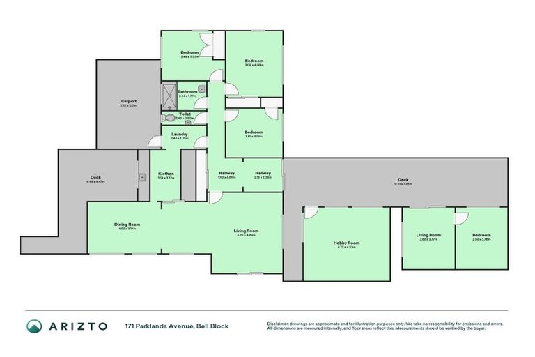 Photo of property in 171 Parklands Avenue, Bell Block, New Plymouth, 4312