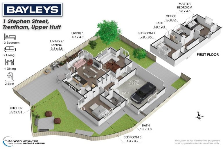 Photo of property in 1 Stephen Street, Trentham, Upper Hutt, 5018