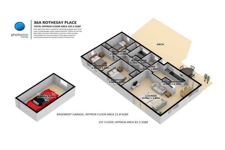 Photo of property in 36a Rothesay Place, Dinsdale, Hamilton, 3204