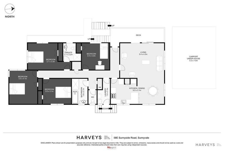 Photo of property in 58e Sunnyside Road, Sunnyvale, Auckland, 0612