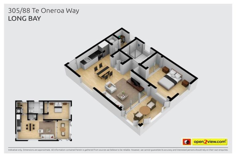 Photo of property in 605/88 Te Oneroa Way, Long Bay, Auckland, 0630