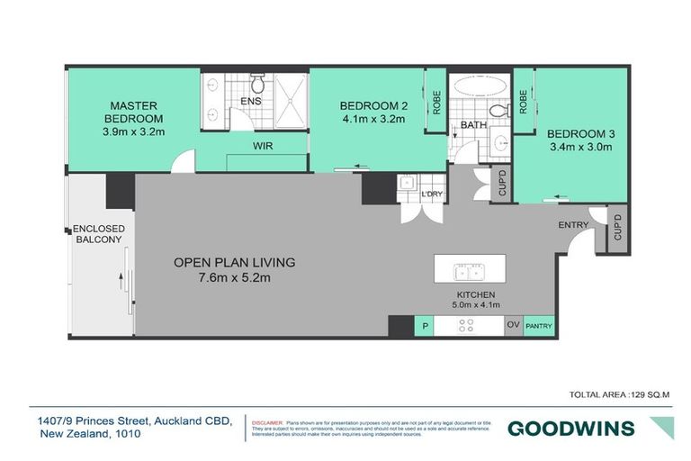 Photo of property in The International, 1408/9 Princes Street, Auckland Central, Auckland, 1010