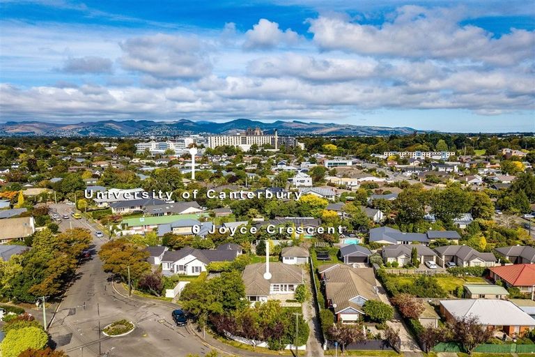 Photo of property in 6 Joyce Crescent, Ilam, Christchurch, 8041