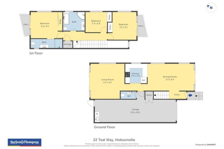 Photo of property in 22 Teal Way, Hobsonville, Auckland, 0616