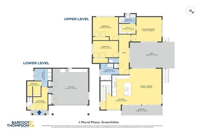 Photo of property in 1 Mural Place, Greenhithe, Auckland, 0632