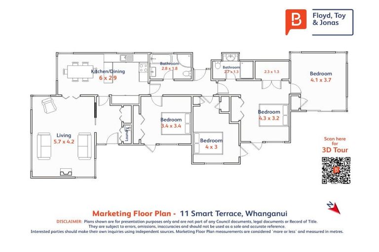 Photo of property in 11 Smart Terrace, Saint Johns Hill, Whanganui, 4500