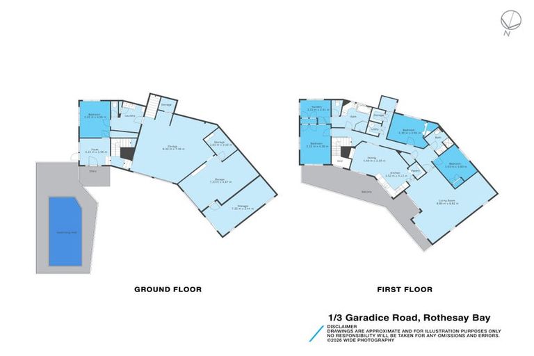 Photo of property in 1/3 Garadice Road, Rothesay Bay, Auckland, 0630