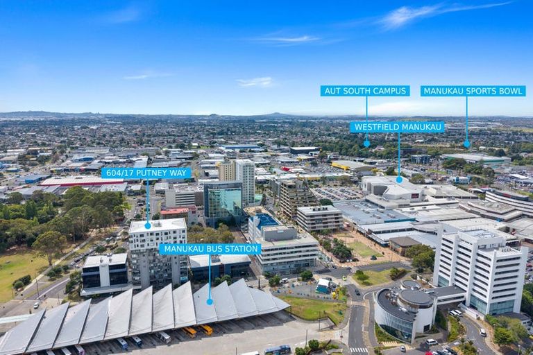 Photo of property in Twin Towers, 604/17 Putney Way, Manukau, Auckland, 2104