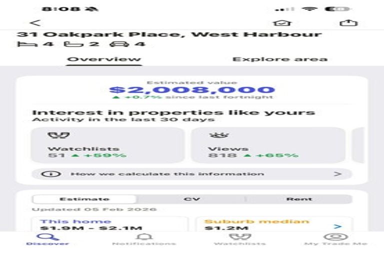 Photo of property in 31 Oakpark Place, West Harbour, Auckland, 0618