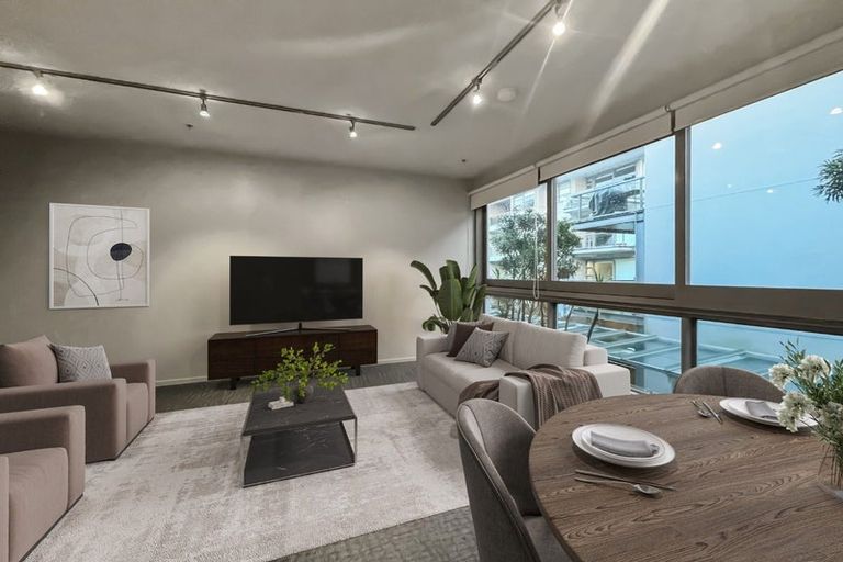 Photo of property in Revolucion Apartments, 211e/28 Torrens Terrace, Mount Cook, Wellington, 6011