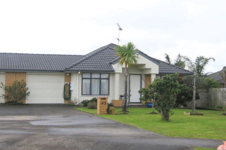 Photo of property in 43 Fernbrook Close, Burswood, Auckland, 2013