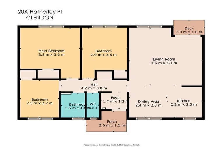 Photo of property in 1/20 Hatherley Place, Clendon Park, Auckland, 2103