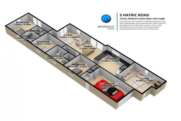 Photo of property in 5 Hatric Road, Chartwell, Hamilton, 3210