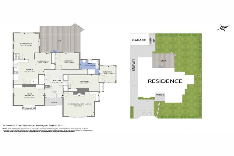 Photo of property in 74 Pownall Street, Masterton, 5810